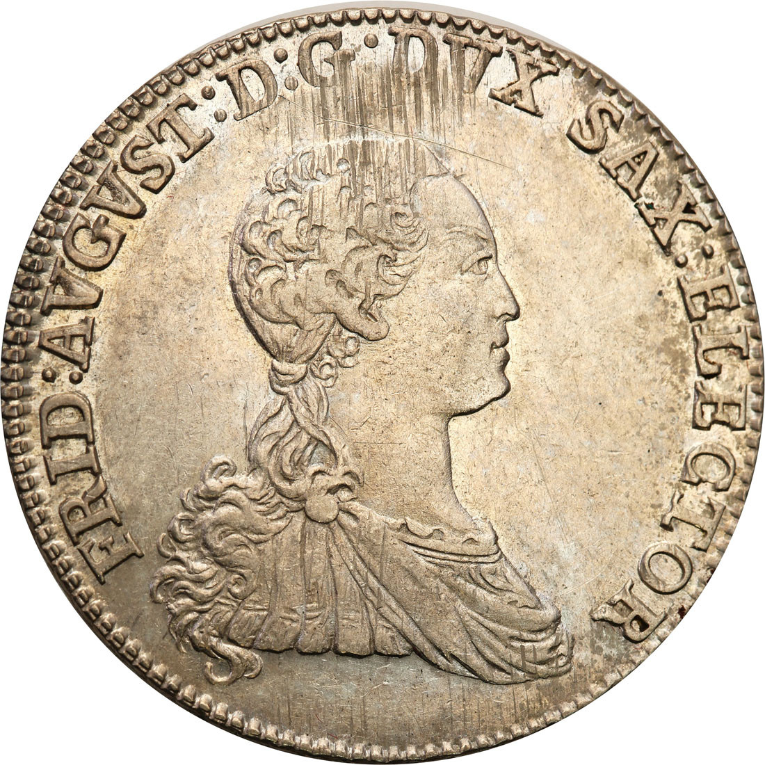 Niemcy, Saksonia. Fryderyk August III. Gulden (2/3 Talara) 1768 EDC, Drezno